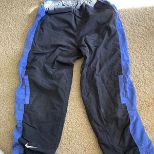 Boys Vintage Nike Windbreaker Athletic Sweatpants